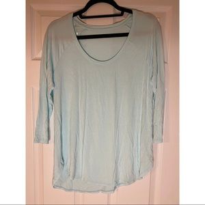 a.n.a 3/4 sleeve shirt